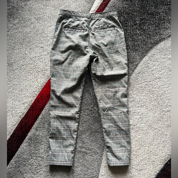 Free People Plaid Academia Skinny Leg Pants - Picture 5 of 5